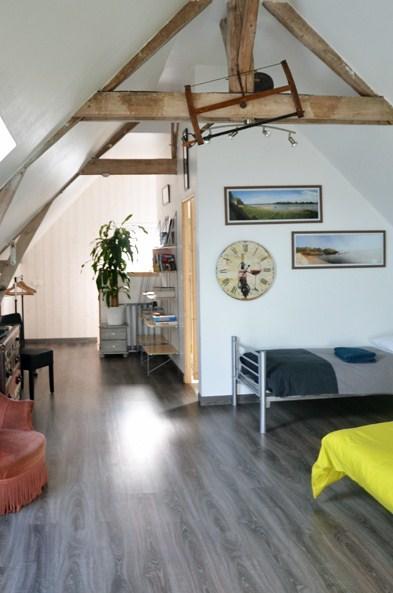 Bed and Breakfast La Petite Ferme Mazé Habitación foto